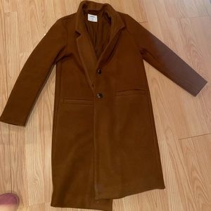 Button front coat